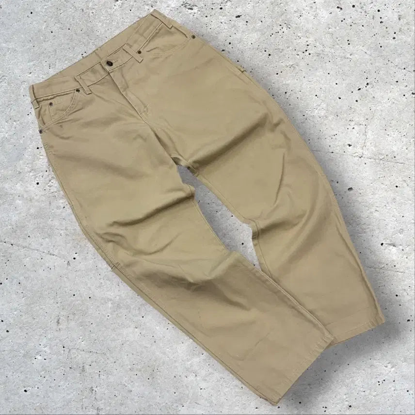[BUNJANG] Dickies Beige Carpenter Cargo Pants 32x30 / [32x30] 디키즈 베이지 카펜터 카고팬츠 E487