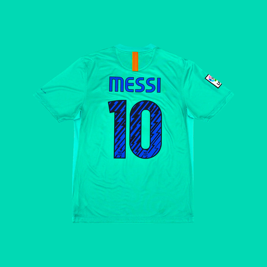 [BUNJANG] Nike FC Barcelona 10/11 Away Lionel Messi Jersey (M) / 정품 나이키 FC 바르셀로나 유니폼 10 11 원정 리오넬 메시 해외 M