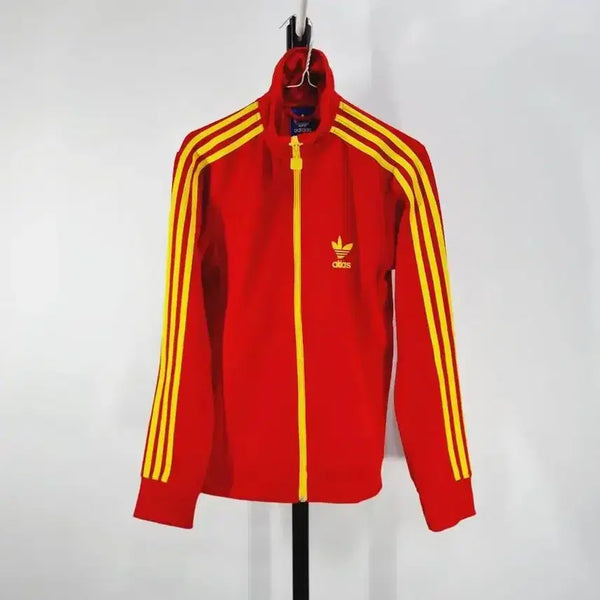 [BUNJANG] Adidas Europa Track Top Jersey / 아디다스 져지 유로파 트랙탑 레드 옐로우 빨노 90