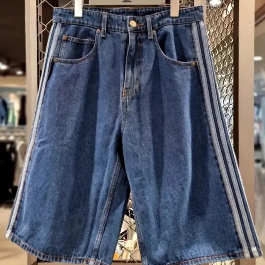 [BUNJANG] Adidas Firebird Denim Pants / (새상품)아디다스 파이어버드 데님팬츠