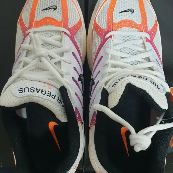 [BUNJANG] Nike Pegasus White Orange Running Shoes 265mm / 나이키 페가수스 화이트 오렌지 265m