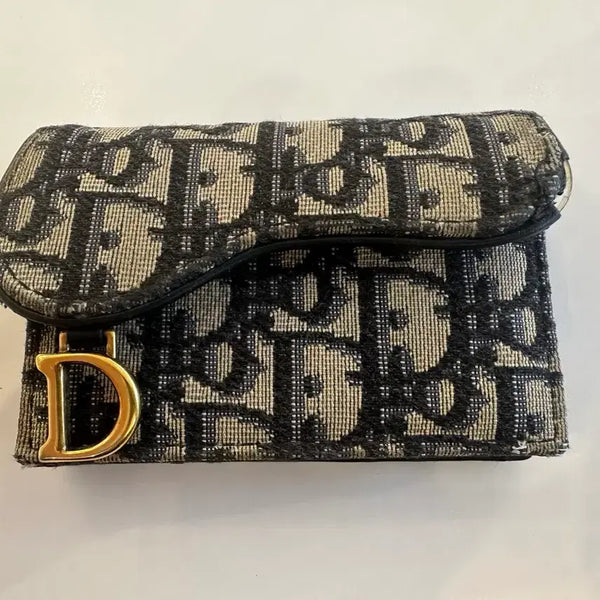 [BUNJANG] Dior Oblique Saddle Wallet / 디올 오블리크 새들 지갑
