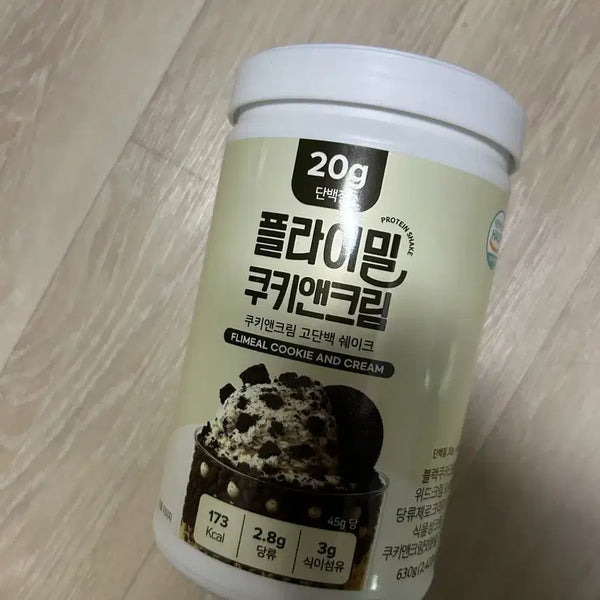 [BUNJANG] Flymeal Cookie & Cream Protein Shake 630g / 플라이밀 쿠키앤크림 단백질 쉐이크 프로틴 단쉐 쿠앤크