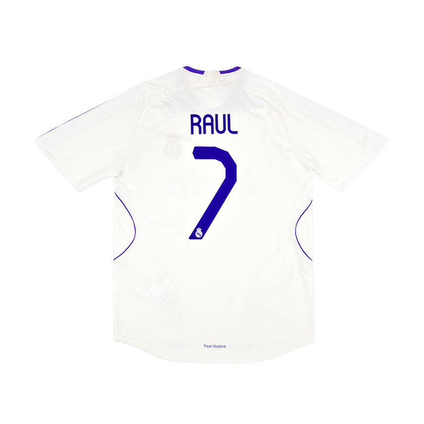 [BUNJANG] Adidas Real Madrid 07/08 Home Raul Gonzalez #7 Jersey (Size M) / 정품 아디다스 레알 마드리드 유니폼 07 08 홈 라울 7 해외 M