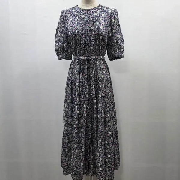 [BUNJANG] Thursday Island Pintuck Long Dress / 1369 써스데이 아일랜드 핀턱 포인트 롱 원피스