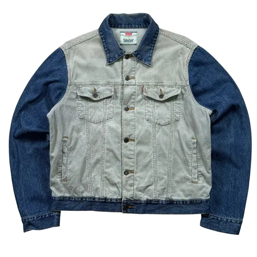 [BUNJANG] Levi's Corduroy Denim Trucker Jacket / 리바이스 코듀로이 데님 트러커 자켓