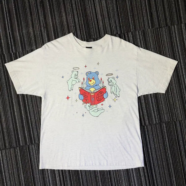 [BUNJANG] LMC Bear Graphic Short Sleeve T-Shirt / 엘엠씨 베어 그래픽 반팔 티셔츠