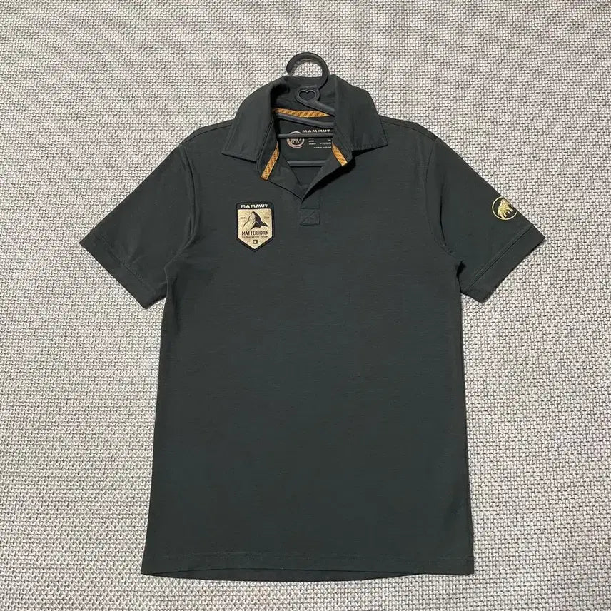 [BUNJANG] Mammut Short-Sleeve Polo T-shirt B.8258 / M 마무트 반팔 카라티셔츠 B.8258