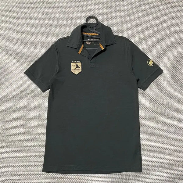 [BUNJANG] Mammut Short-Sleeve Polo T-shirt B.8258 / M 마무트 반팔 카라티셔츠 B.8258