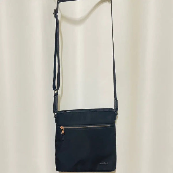 [BUNJANG] American Tourister Crossbody Bag Rose Gold Zipper / [새상품급] 아메리칸 투어리스트 크로스백 가방