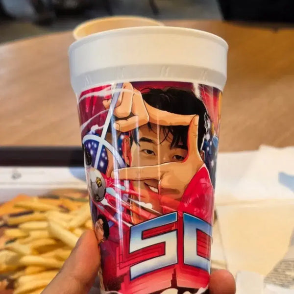 [BUNJANG] McDonald's World Cup Meal Son Heung-min Cup (Sealed) / (미개봉) 맥도날드 월드컵밀 손흥민 컵