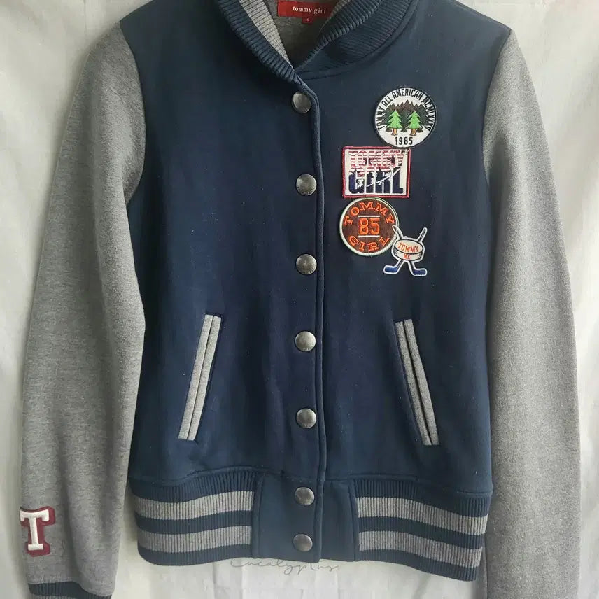 [BUNJANG] Tommy Girl Women's Cotton Basic Casual Jacket - Size S / 타미걸 여성 코튼 캐주얼 자켓 S 베이직