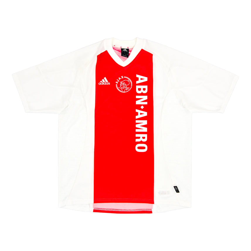 [BUNJANG] Adidas Ajax 02/04 Home Jersey (L) - Replica Sponsor / 정품 아디다스 아약스 유니폼 02 04 홈 노마킹 해외 L