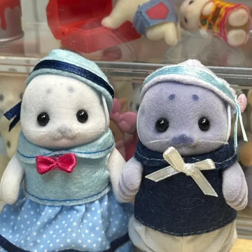 [BUNJANG] Sylvanian Families Seal Family Parents / 실바니안 물범 가족 엄마아빠