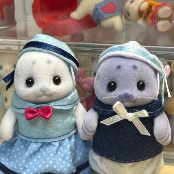 [BUNJANG] Sylvanian Families Seal Family Parents / 실바니안 물범 가족 엄마아빠