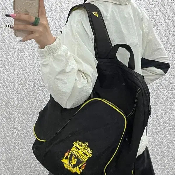 [BUNJANG] Adidas Liverpool Retro Backpack C12889 / 아디다스 희귀 올드스쿨 레트로 빈티지 리버풀 백팩 C12889