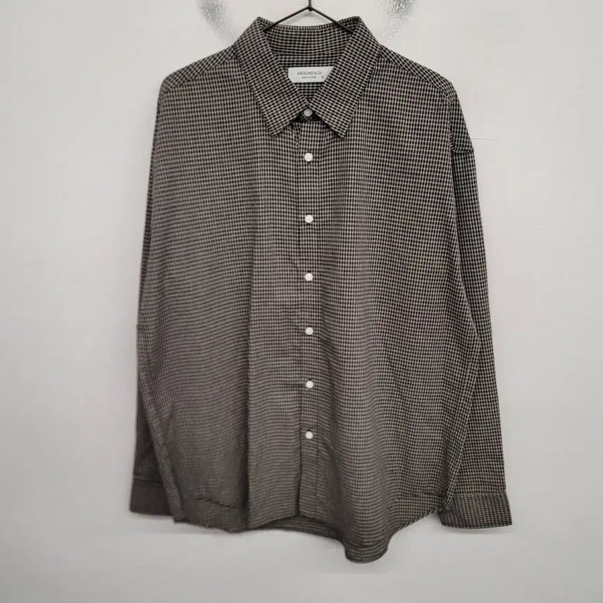 [BUNJANG] Bimono Modern Check Shirt XXL / [110/XXL] 바이모노 모던 체크 셔츠