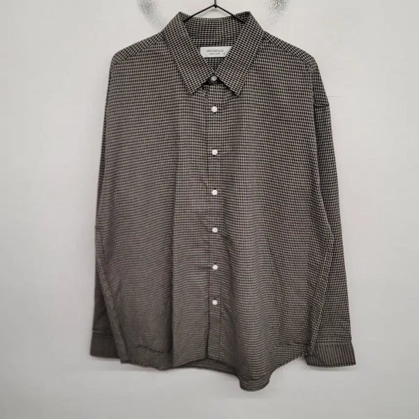 [BUNJANG] Bimono Modern Check Shirt XXL / [110/XXL] 바이모노 모던 체크 셔츠