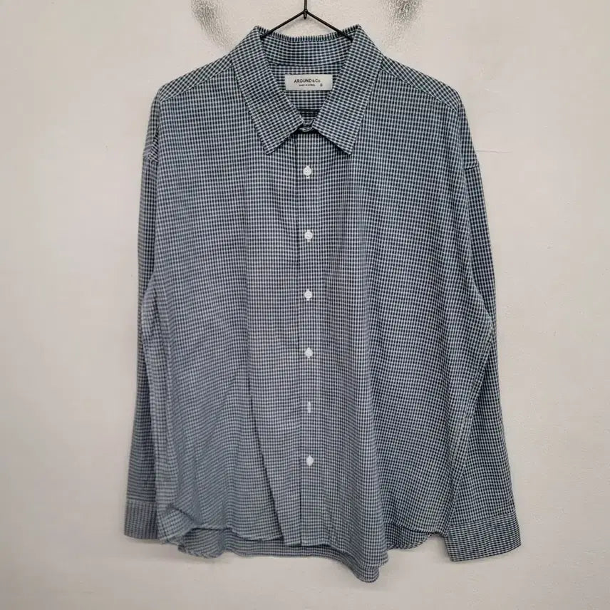 [BUNJANG] Bimono Modern Check Shirt XXL / [110/XXL] 바이모노 모던 체크 셔츠
