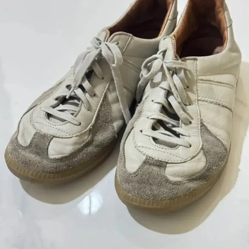 [BUNJANG] Reproduction of Found German Army Sneakers (Off-White/Grey Suede) / 리프로덕션 오브 파운드 독일군 스니커즈 270