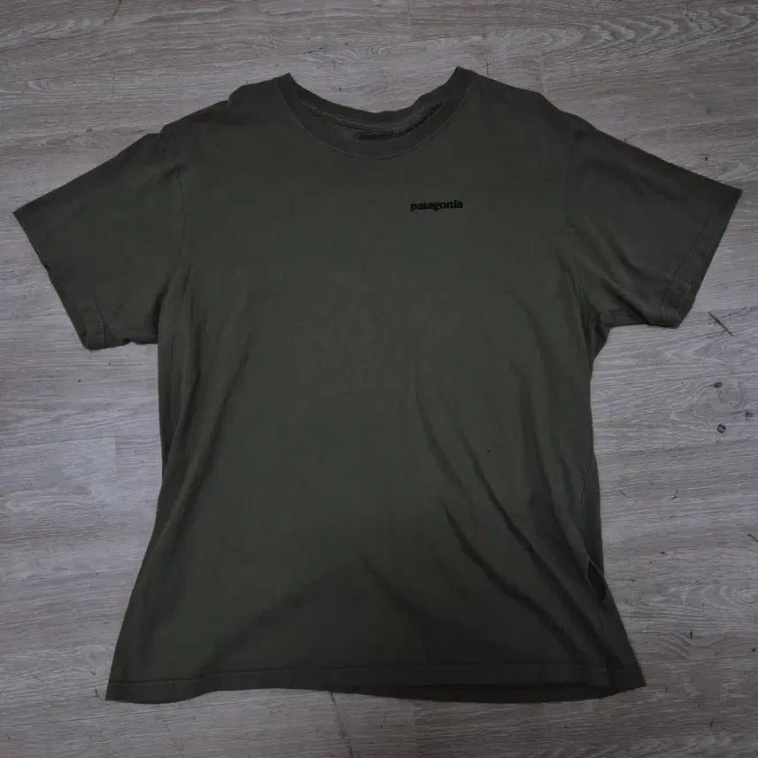 [BUNJANG] Patagonia Regular Fit Back Print Short Sleeve T-Shirt L (100) / 파타고니아 레귤러핏 백 프린팅 반팔 티셔츠 L(100)