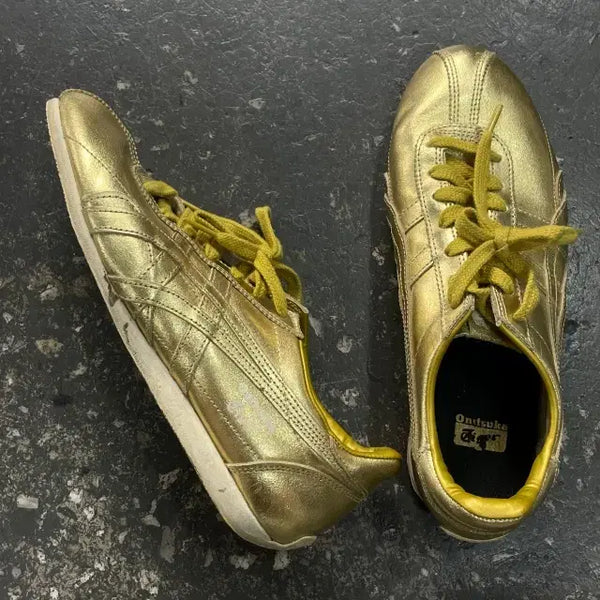 [BUNJANG] Onitsuka Tiger Mexico 66 Triple Gold Sneakers / 250 오니츠카타이거 멕시코 66 트리플 골드