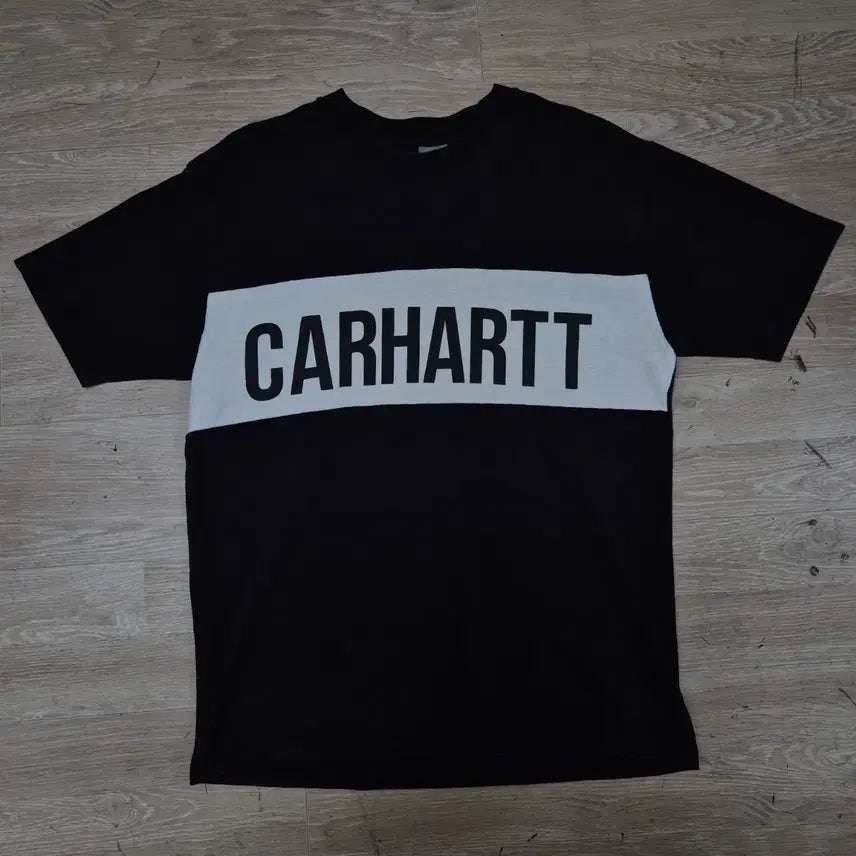 [BUNJANG] Carhartt WIP Big Logo Line Short Sleeve T-Shirt M / 칼하트 WIP 빅로고 라인 반팔 티셔츠 M(95)
