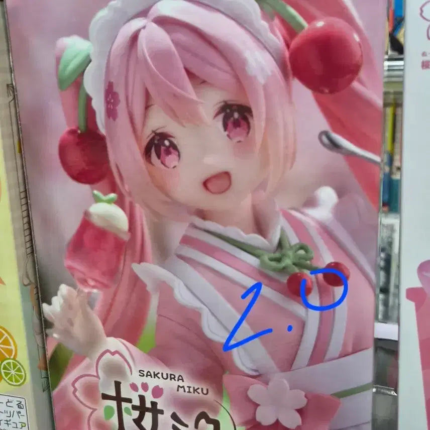 [BUNJANG] Hatsune Miku Sakura Miku Teahouse Figure / 하츠네 미쿠 사쿠라 미쿠 찻집 피규어