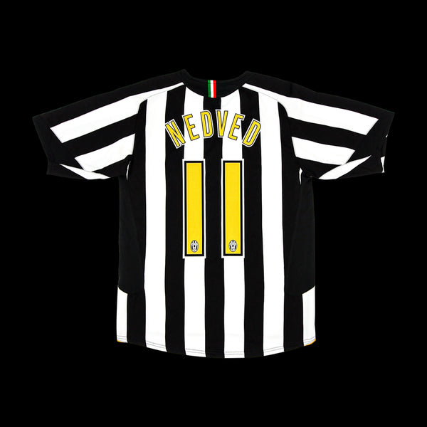 [BUNJANG] Nike Juventus 05/06 Home Pavel Nedved #11 Football Jersey (International M) / 정품 나이키 유벤투스 유니폼 05 06 홈 파벨 네드베드 11 해외 M