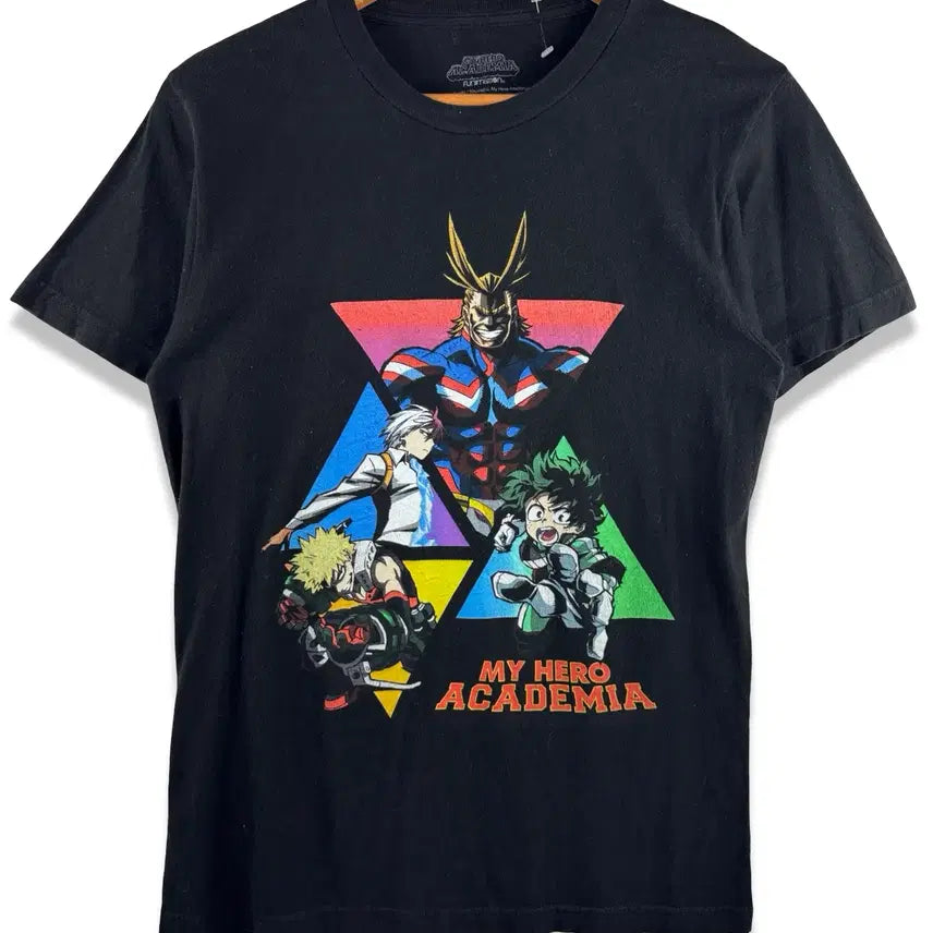 [BUNJANG] My Hero Academia Official Animation Printing T-Shirt / 나히아 오피셜 애니메이션 프린팅 티셔츠4397
