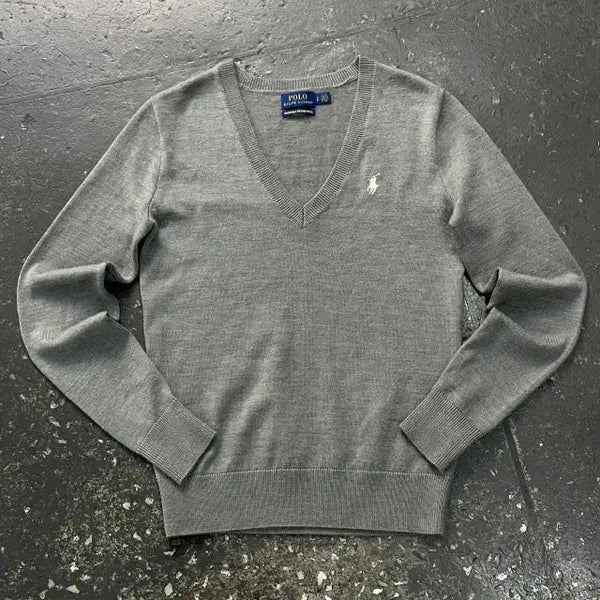 [BUNJANG] Polo Ralph Lauren New V-Neck Knit Sweater / 90 폴로 신형 브이넥 니트