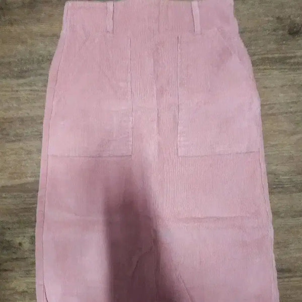 [BUNJANG] Suede Skirt / 스웨이드스커트