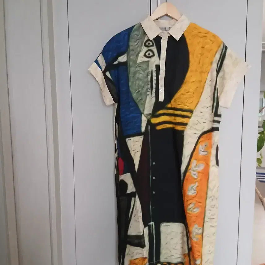 [BUNJANG] Jepyeongwani Marni Copy Linen Dress / 제평와니
