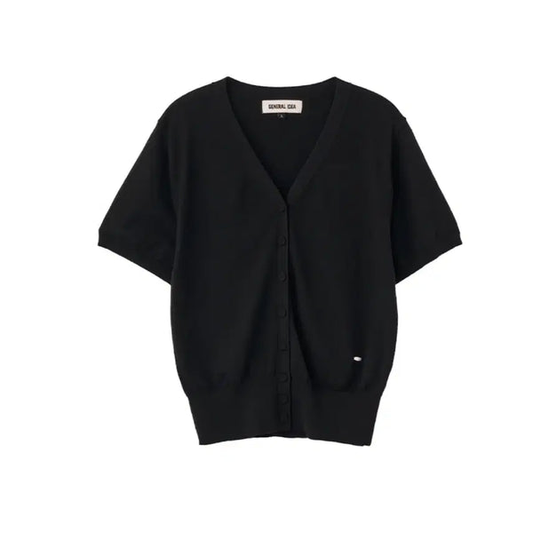 [BUNJANG] General Idea Tencel Easy Half Cardigan Short Sleeve / 제너럴아이디어 텐셀 이지 하프 가디건 반팔 새상품