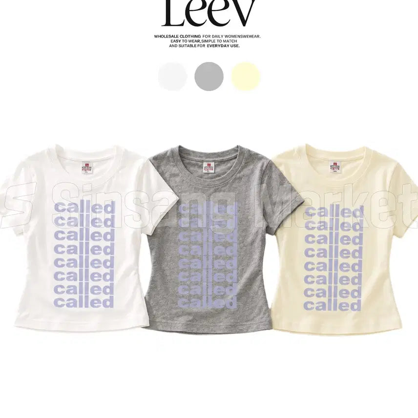 [BUNJANG] Casual Hip Lettering Short-Sleeve T-Shirt / [빠른발송] 캐주얼 힙 콜드 레터링 반팔티 프린팅 여름 기본티