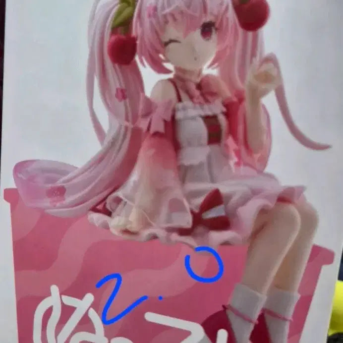 [BUNJANG] FURYU Nendoroid Hatsune Miku Sakura 2025 Wink Figure / 후류 넨도로이드 하츠네미쿠 벚꽃 2025 윙크 피규어