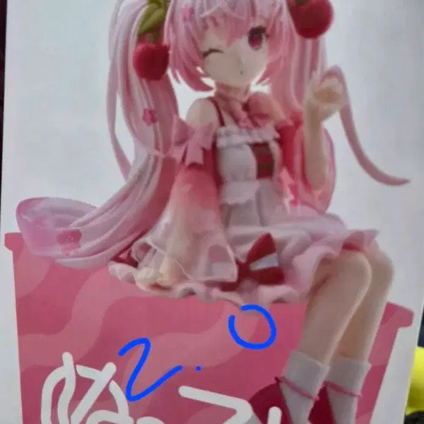 [BUNJANG] FURYU Nendoroid Hatsune Miku Sakura 2025 Wink Figure / 후류 넨도로이드 하츠네미쿠 벚꽃 2025 윙크 피규어