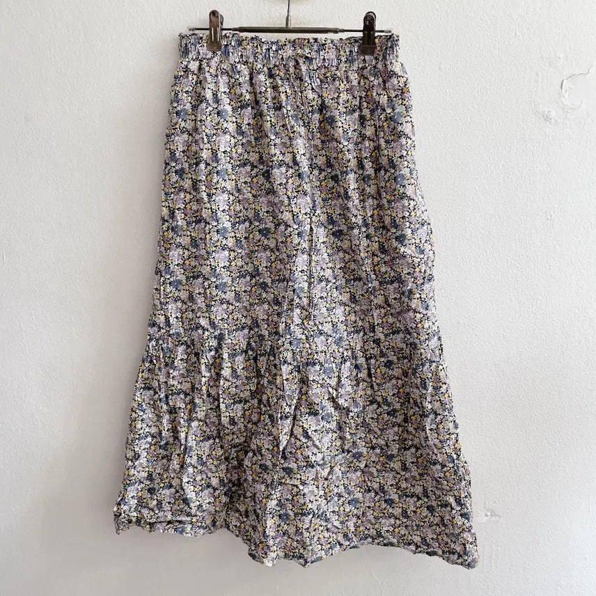 [BUNJANG] Logos Day Japanese Style Elastic Waist Skirt / 55) 일본 로고스데이 밴딩치마