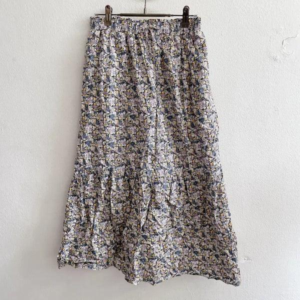 [BUNJANG] Logos Day Japanese Style Elastic Waist Skirt / 55) 일본 로고스데이 밴딩치마