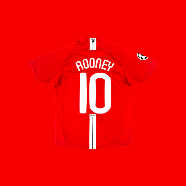 [BUNJANG] Nike Manchester United 07/09 Champions League Home Wayne Rooney #10 Jersey (S) / 정품 나이키 맨유 유니폼 07 09 챔스 홈 웨인 루니 10 해외 S