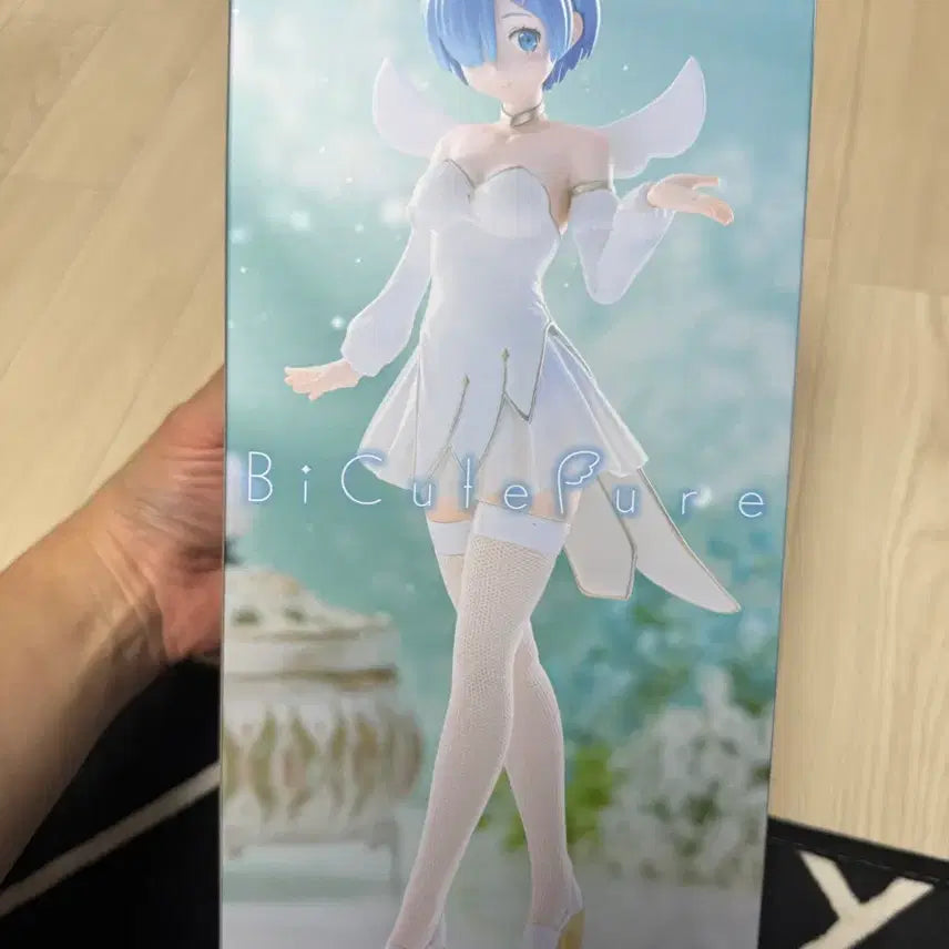 [BUNJANG] Furyu Re:Zero Rem BiCute Bunnies Figure (Unsealed) / 후류 Re:제로 렘 BiCute Pure 피규어 미개봉 새상푸