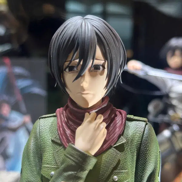 [BUNJANG] Attack on Titan Mikasa Ackerman Resin Figure / 진격의 거인 az 미카사 레진 피규어