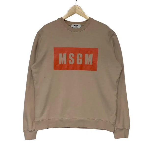 [BUNJANG] MSGM Logo Sweatshirt XL / MSGM 로고 맨투맨