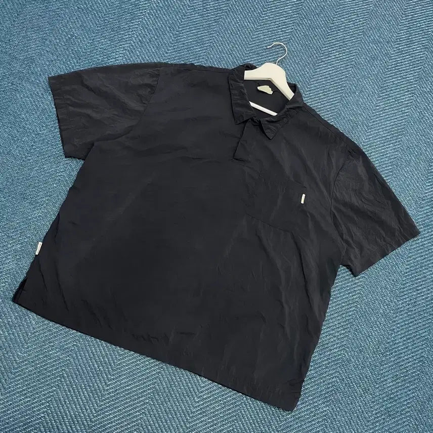 [BUNJANG] Snow Peak Nylon Half-Sleeve Collar T-shirt / [115] 스노우피크 나일론 반팔 카라티 만원샵