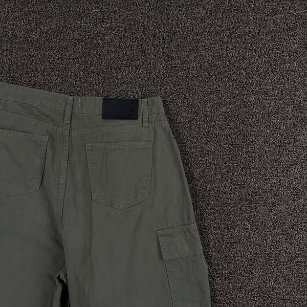 [BUNJANG] Autumn Product Cargo Olive Pants / 어텀 프로덕트 카고 올리브 팬츠