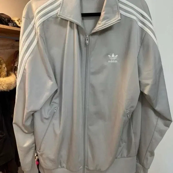[BUNJANG] Adidas Track Top Jersey - Grey / 아디다스 트랙 탑져지 회색