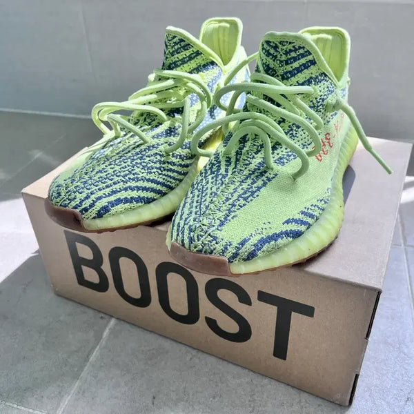 [BUNJANG] Adidas Yeezy Boost 350 V2 Frozen Yellow Sneakers / 아디다스 이지부스트 350 V2 프로즌 옐로우