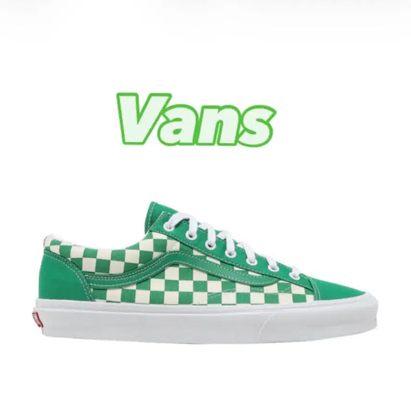 [BUNJANG] Vans Style 36 Checkerboard Jolly Green / 반스 스타일 36 체커보드 졸리 그린