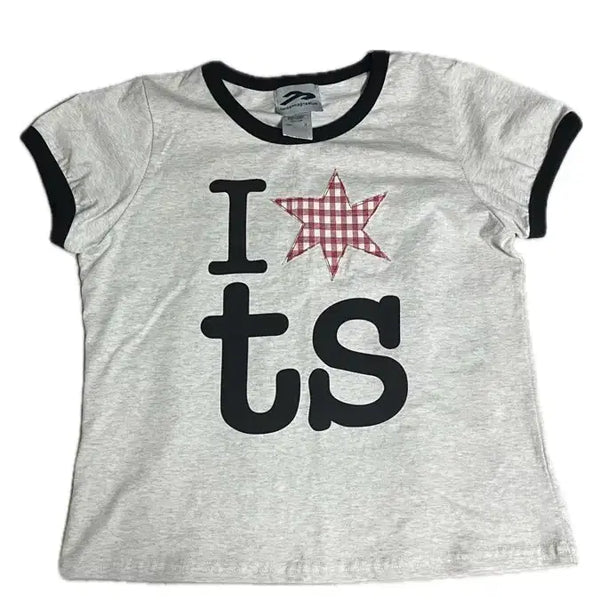 [BUNJANG] Magnesium Carbonate Ringer T-shirt (Ivory) / 탄산마그네슘 링거티셔츠(아이보리)