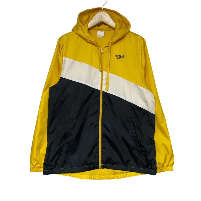 [BUNJANG] Reebok Logo Windbreaker Jacket XL / 리복 로고 바람막이